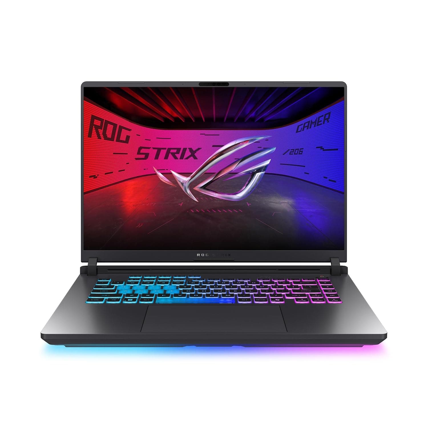 ASUS ROG Strix G16 Gaming Laptop, 16” 16:10 FHD+ 165Hz/3ms, NVIDIA GeForce RTX 5050 Laptop GPU, Intel Core i5 Processor 14450HX, 16GB DDR5-5600, 512GB PCIe Gen 4 SSD, Wi-Fi 7, Win11 Home, G615JHR-DS53