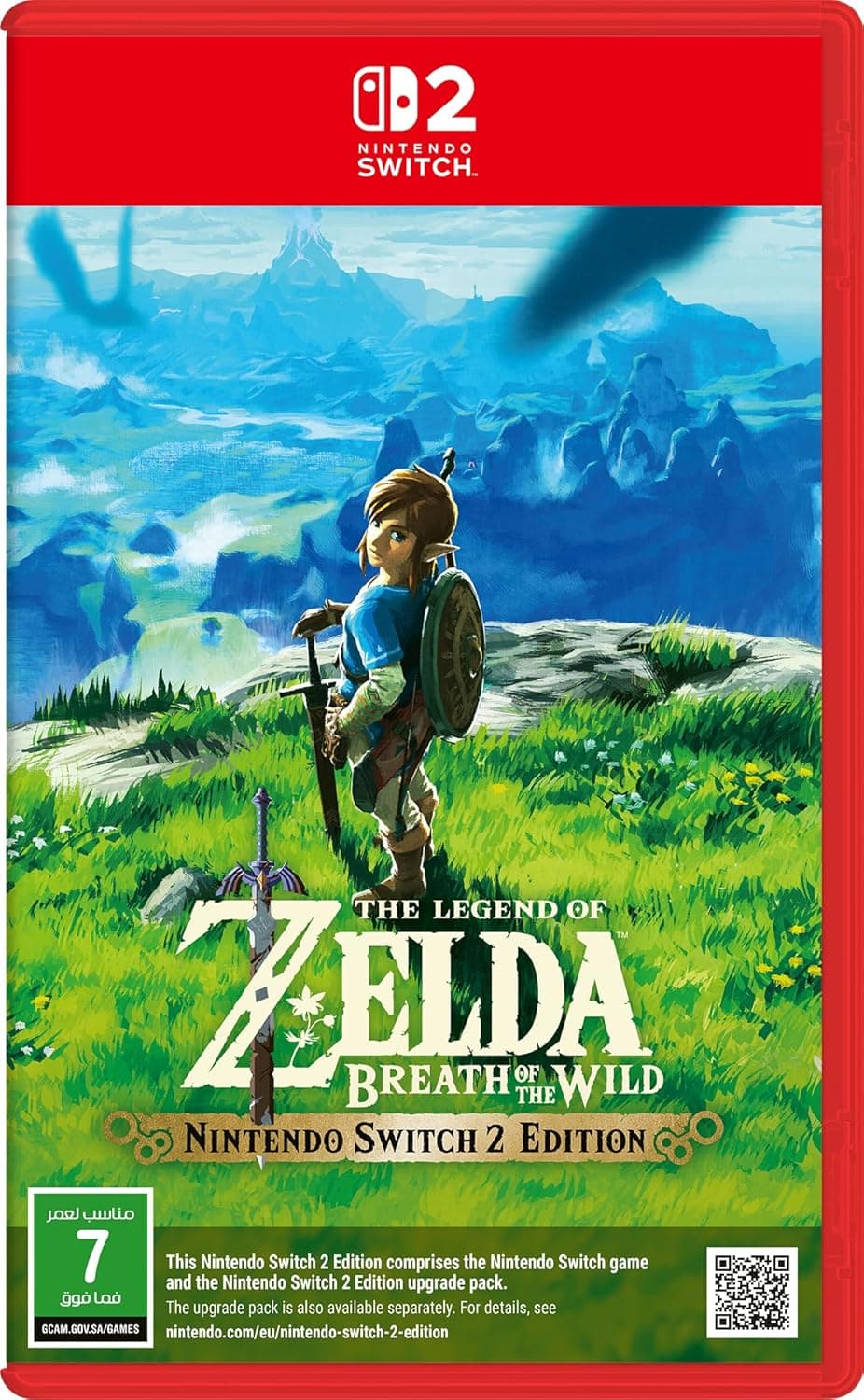 نينتندو سويتش 2 زيلدا بريث أوف ذا وايلد الإصدار المطور (إصدار المملكة العربية السعودية)