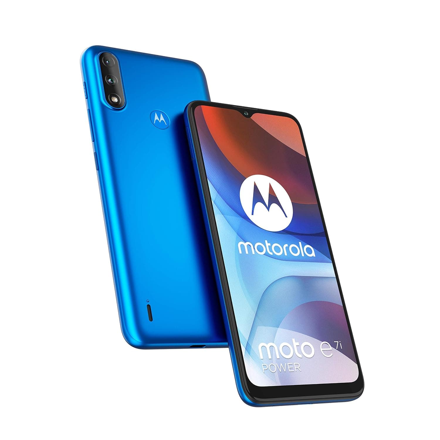 Motorola E7i Power Dual-SIM 32GB ROM + 2GB RAM (GSM Only | No CDMA) Factory Unlocked 4G/LTE Smartphone (Tahiti Blue) - International Version