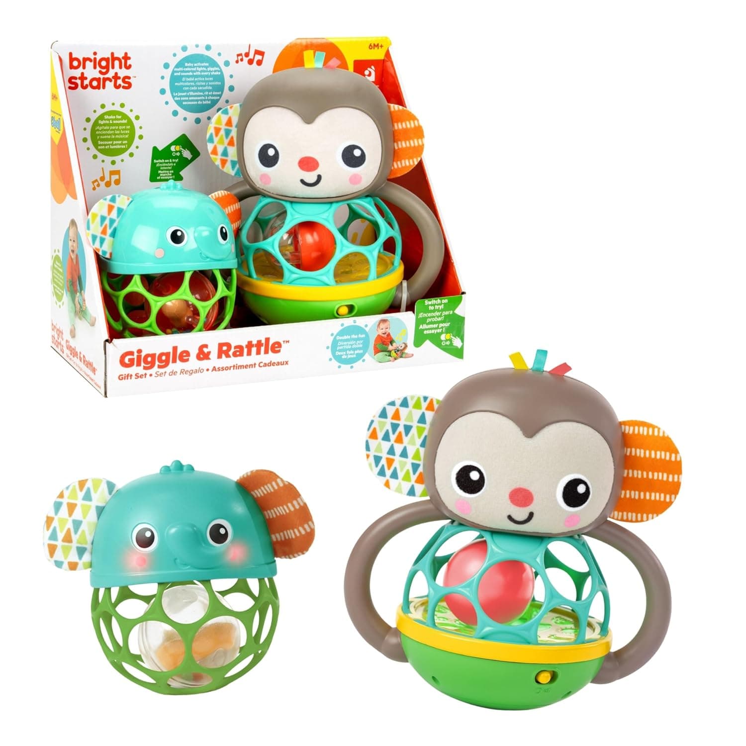 Bright Starts Oball Classic Easy-Grasp Toy