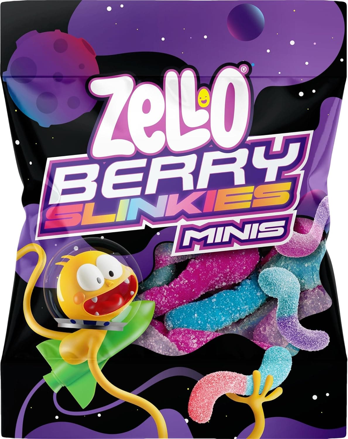 Zello Gummy Berry Slinkies Minis 10g