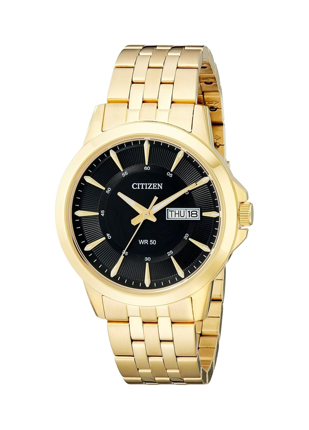 Citizen Men's Quartz Watch, Analog Display And Stainless Steel Strap