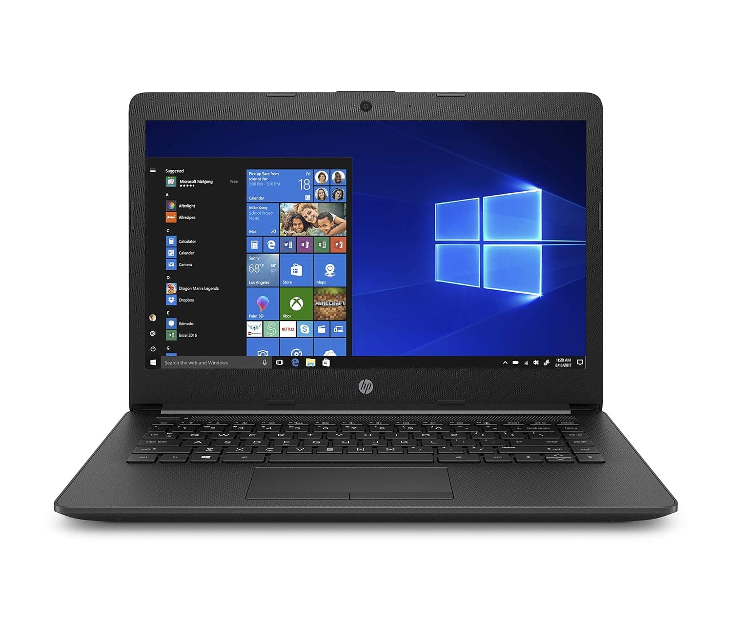 HP Notebook 15-dw3019nx Laptop, 15.6 inch FUD, Intel Core i3-1115G4 (11th Gen), Intel UHD Graphics, 256 GB SSD, Windows 10 [346X2EA], Jet black
