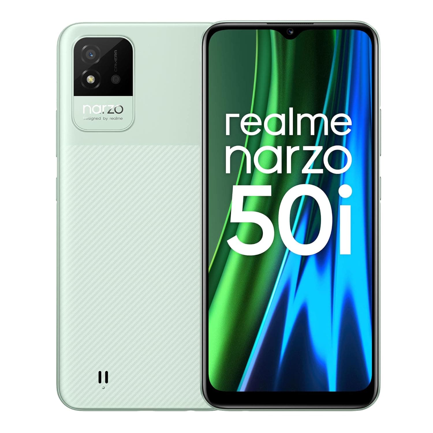 realme narzo 50i (Mint Green, 2GB RAM+32GB Storage) - 6.5" inch Large Display | 5000mAh Battery