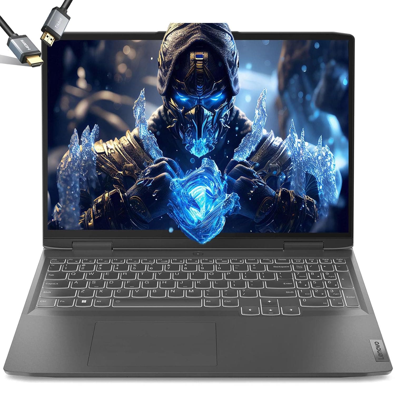 Lenovo LOQ 15 Gaming Laptop RTX4060 - AMD Ryzen7 7840HS - 15.6 FHD IPS Display 144Hz - G-SYNC - Backlit Keyboard - Wi-Fi 6 - USB Type-C - Windows 11 - FHD Webcam - 2023 (32GB DDR5 RAM |1TB PCIe SSD)