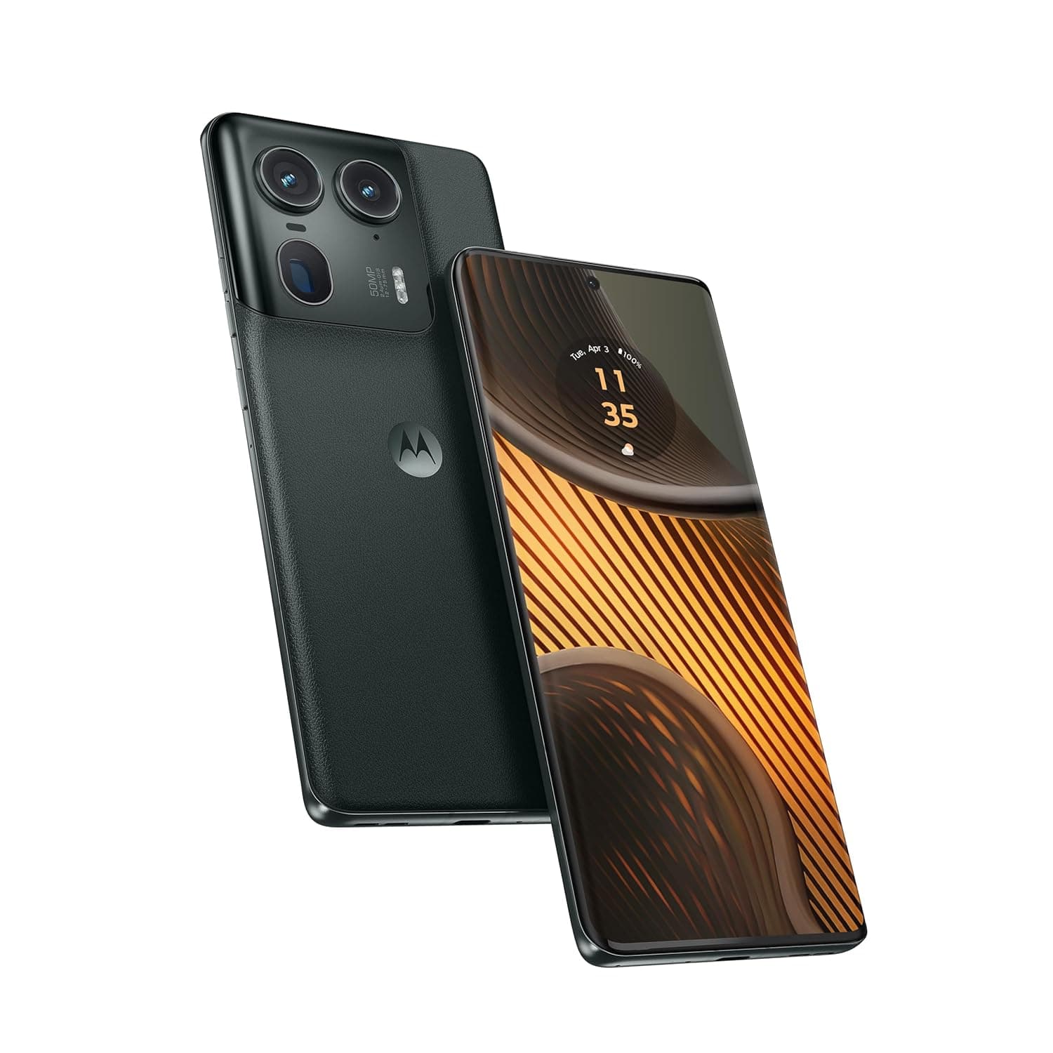ايدج 50 الترا 1TB ورام 16GB وشريحتين بتقنية الجيل الخامس 5G بمعالج سناب دراجون 8s جيل 3 وكاميرا 50MP وشاشة اوليد 6.7 بوصة وبطارية 4500mAh ونظام أندرويد 14 XT2401-1 من موتورولا، رمادي (ARABIC FOREST)