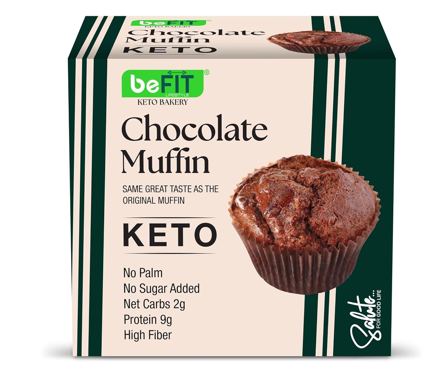 Salute Keto Muffins Chocolate 60G