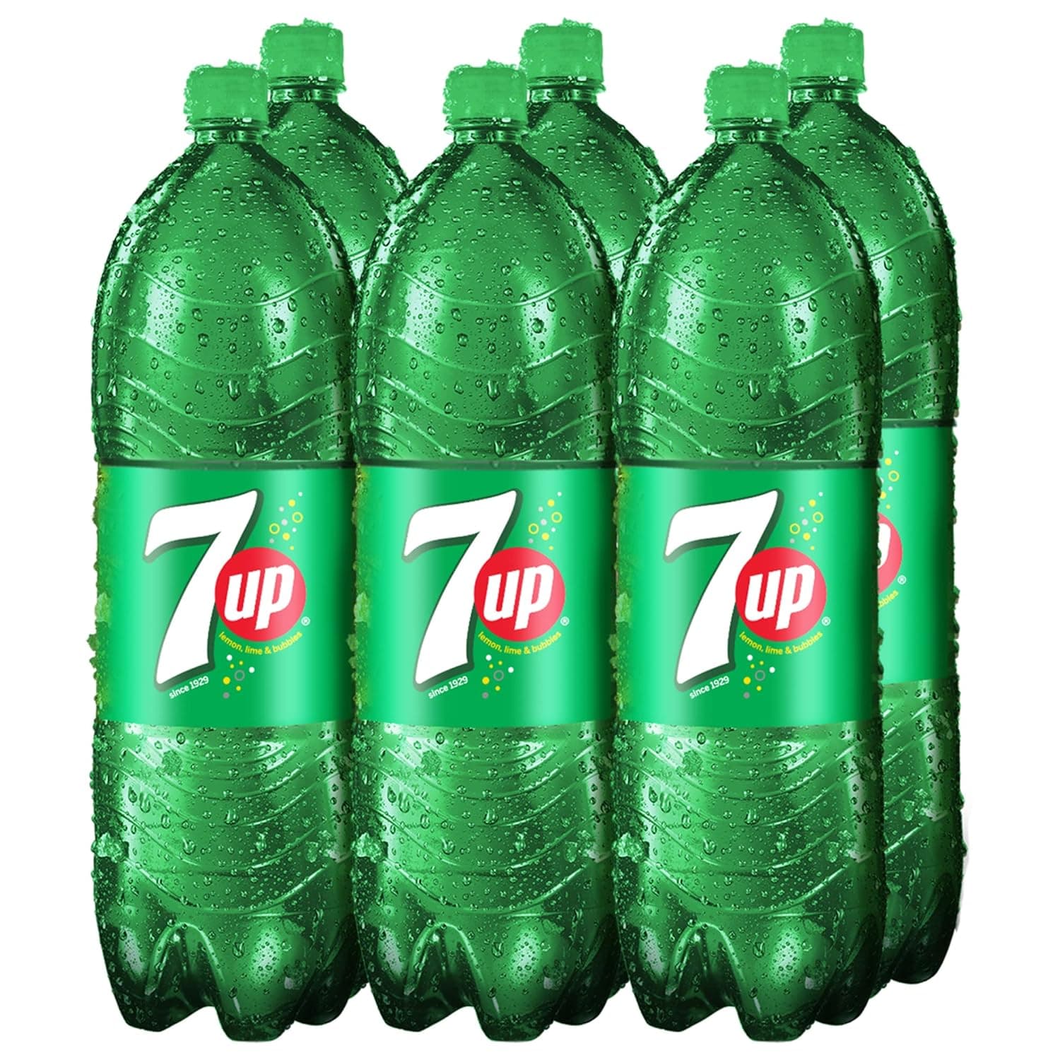 7UP Soft Drink, 6 x 2 Ltr