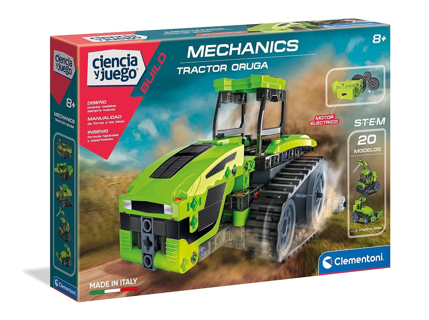 Clementoni 55427 Game Constructions STEM, Colourful, One Size