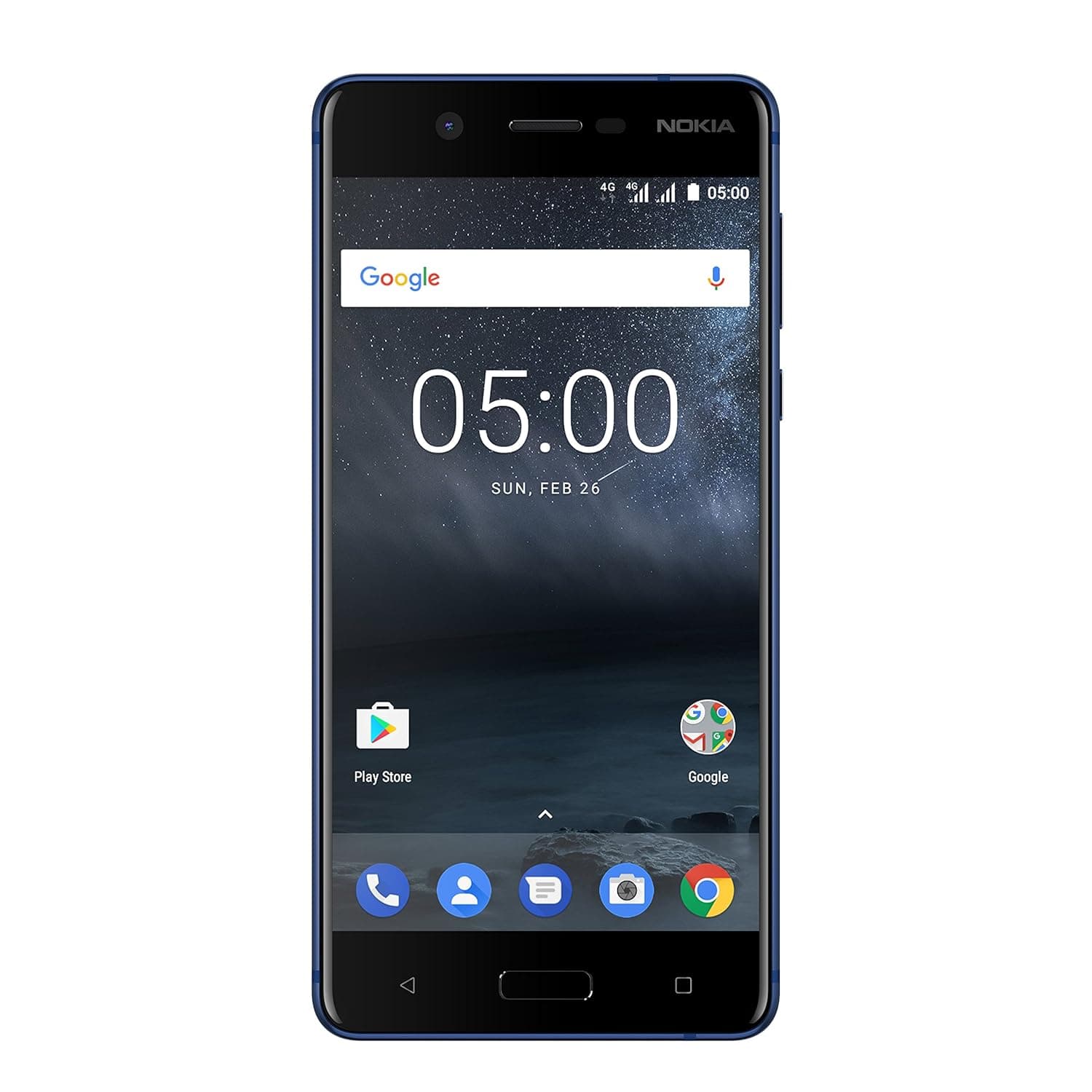 Nokia 5 DUAL-SIM 16GB ROM + 2GB RAM (GSM Only | No CDMA) Factory Unlocked 4G/LTE Smartphone (Tempered Blue) - International Version