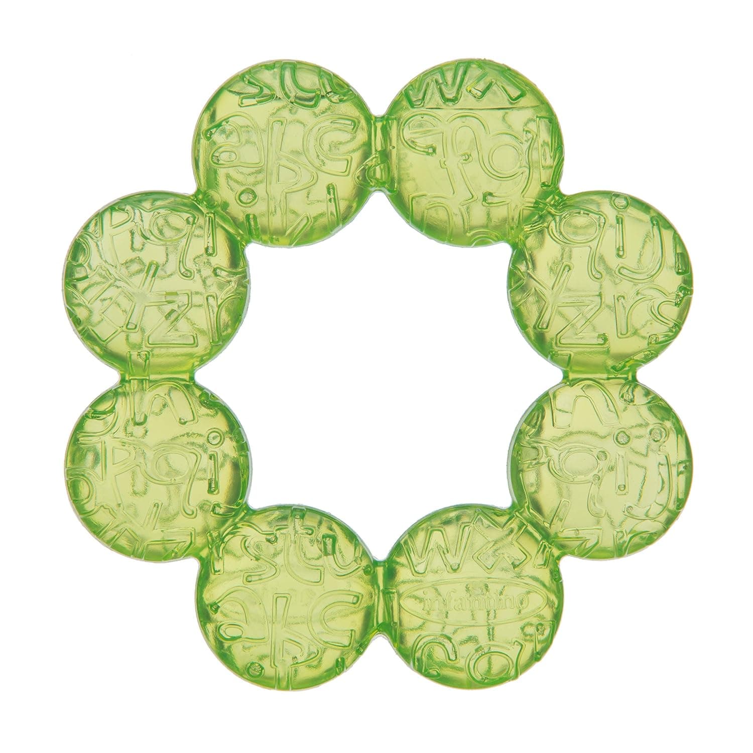 Infantino-Water Teether Green