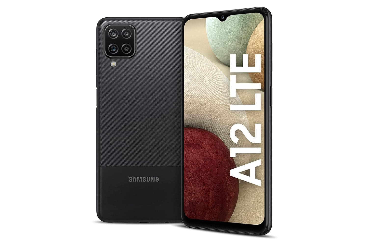 Samsung Galaxy A12 Dual SIM 128GB 4GB RAM 4G LTE (UAE Version), Black