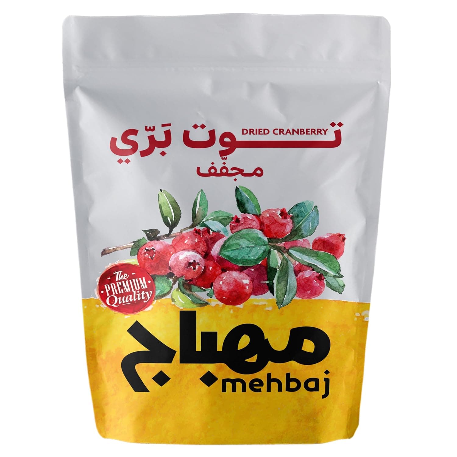 Almehbaj Dried Cranberry Fruits Bag, 200 g