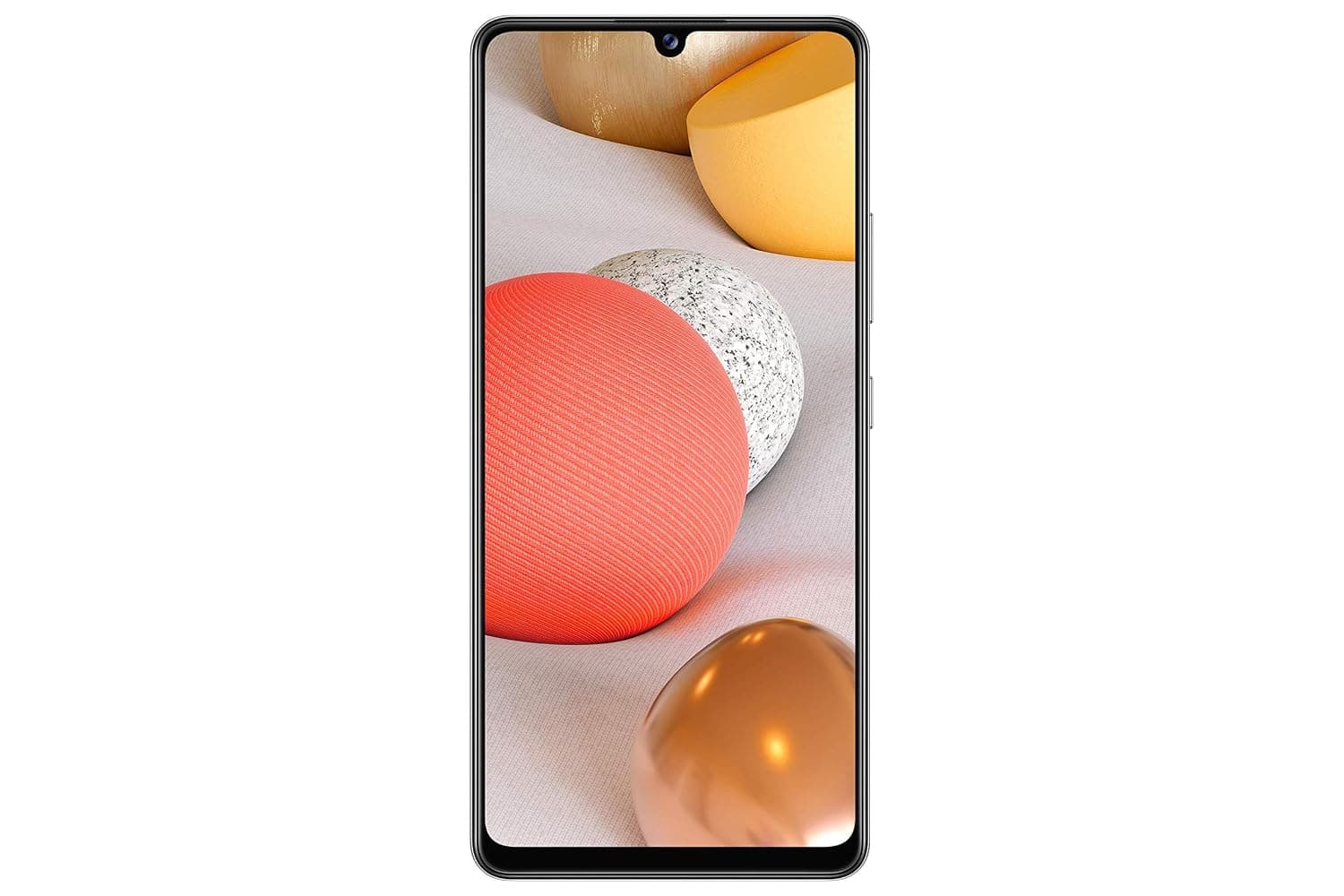 Samsung Galaxy A42 5G | Ultra High-Res Quad Camera, 4K Video, Game Booster | Dual SIM Smartphone | All Day Battery | KSA Version | White | 128GB