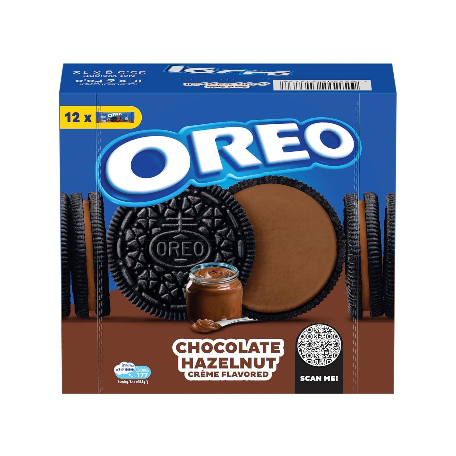 Oreo Hazelnut Biscuit 35.5 x 12