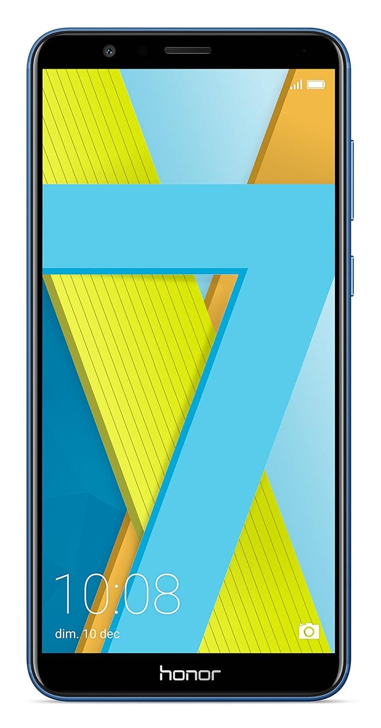 Honor 7X Dual-SIM 64GB ROM + 4GB RAM (Only GSM | No CDMA) Factory Unlocked 4G/LTE Smartphone (Blue) - International Version