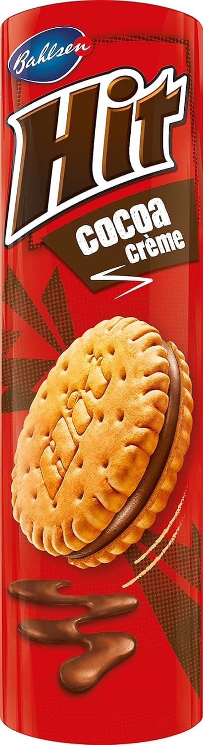 Bahlsen Chocolate Hit Cocoa Creme Biscuits - 220 g