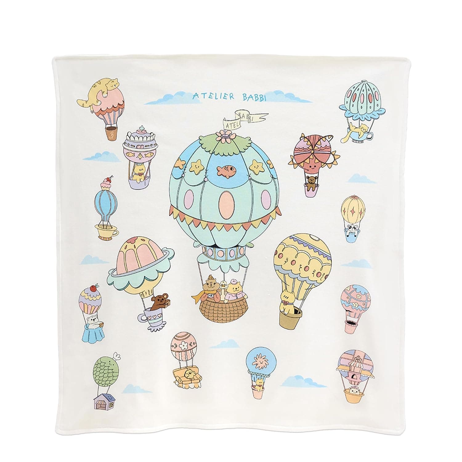Cappadocia Baby Blanket, OEKO-TEX Certified, 100% Breathable Cotton, Soft & Lightweight Newborn Blanket for Baby Boys, Gentle on Sensitive Skin