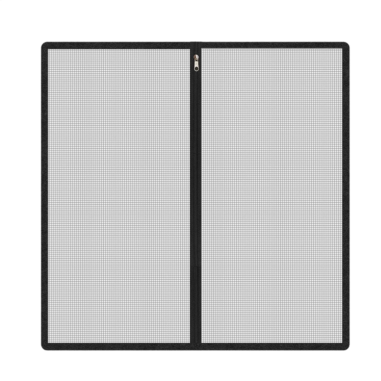 Kids Gate for Stairs 90x90cm Portable Animal Fence Cat Barriers | Mesh Dog Gate for Pets, Puppy, Doorway, Porch, Hallway, Kitchen, Balcony, Fireplace, Pool, Yard, Basement, Bathroom, Nursery