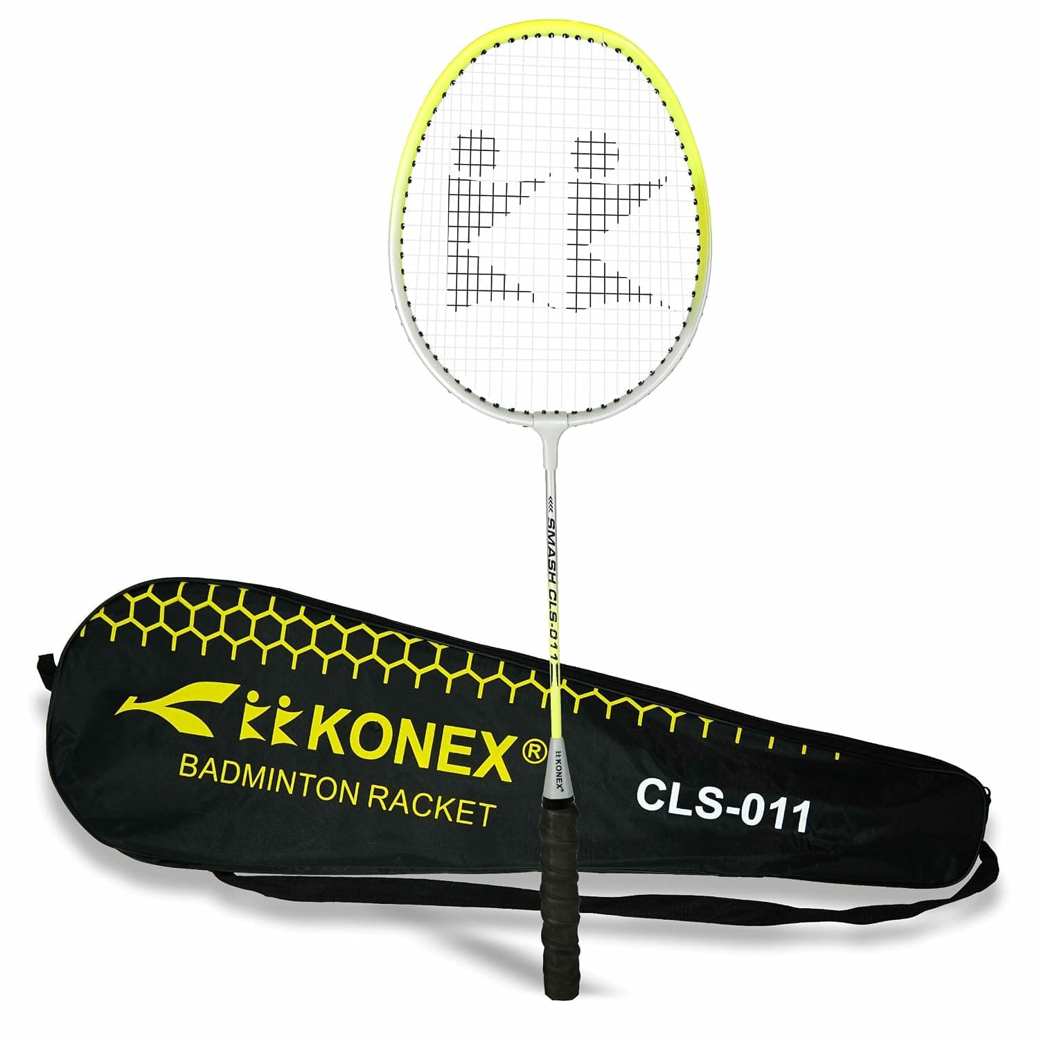 Konex Lightweight Aluminium Composite Badminton Racquet with Free Cover | for Beginner and Intermediate Players