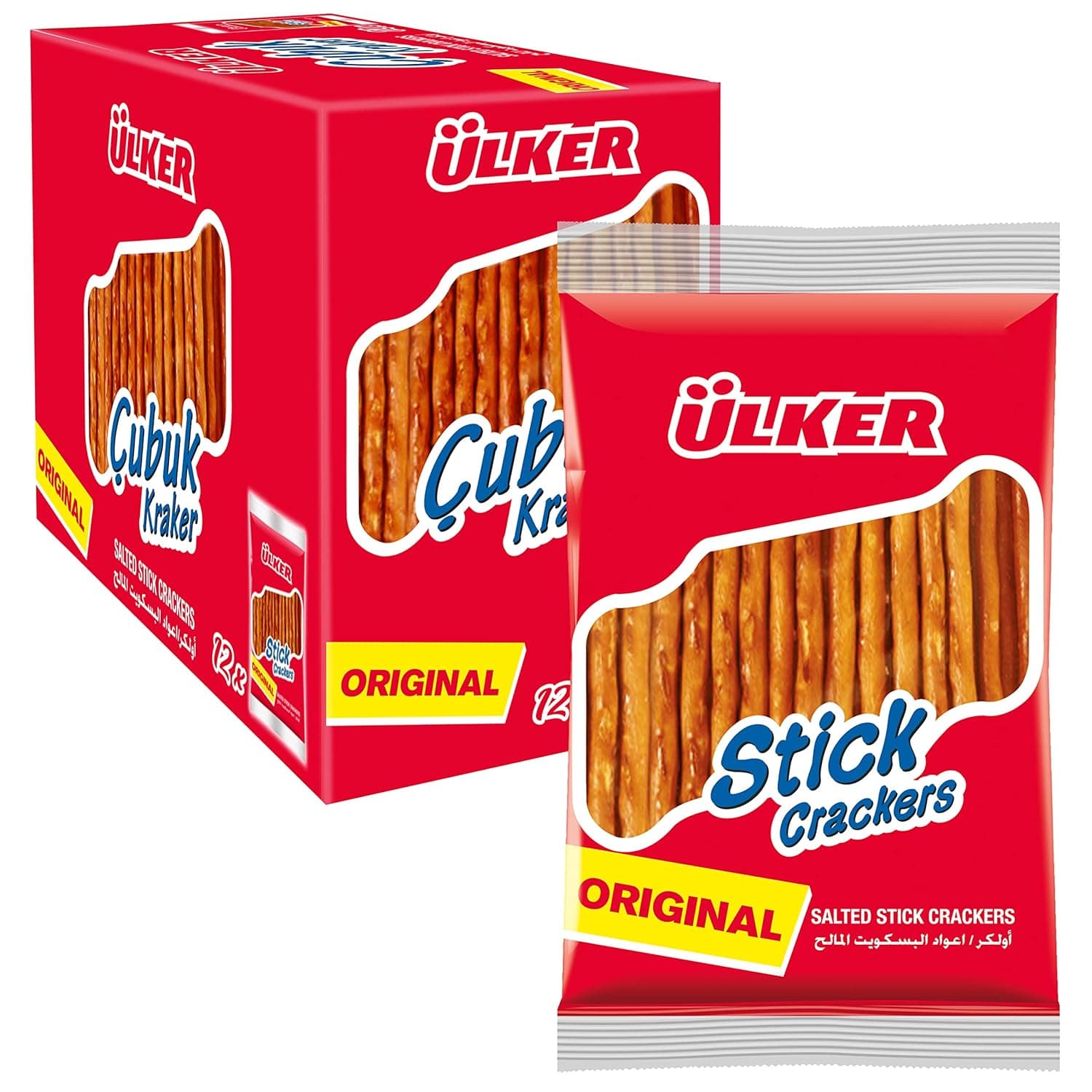 Ulker CubUK Kraker, 12 X 30 G, Red