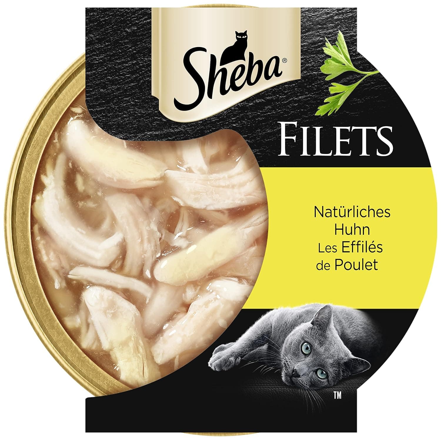 Sheba Natural Chicken Wet Cat Food 60 g (Pack of 8)