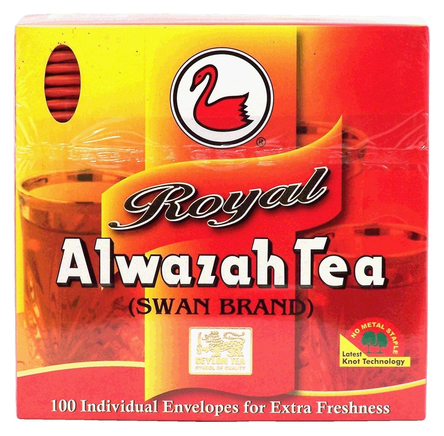 Alwazah Royal Tea 100 Bags, Multicolor