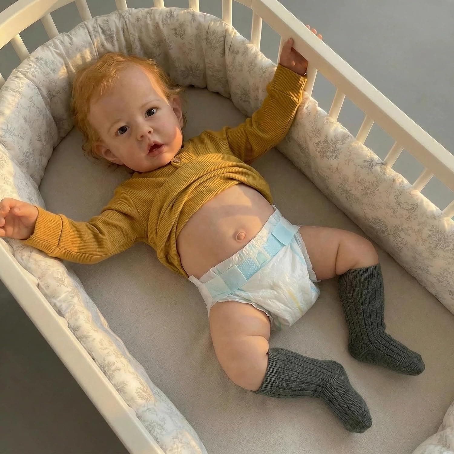 Zero Pam Reborn Baby Dolls Full Body Boy,22 in Baby Boy Doll with Blue Eyes | Poseable Reborn Dolls, Rooted Hair Realistic Babys Doll with Accessories for Kids 3+ Present
