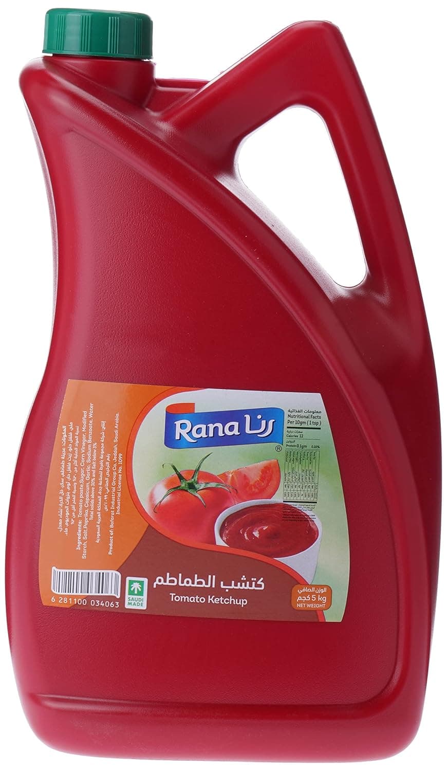 Rana Tomato Ketchup (Regular Gallon) 5 Kg