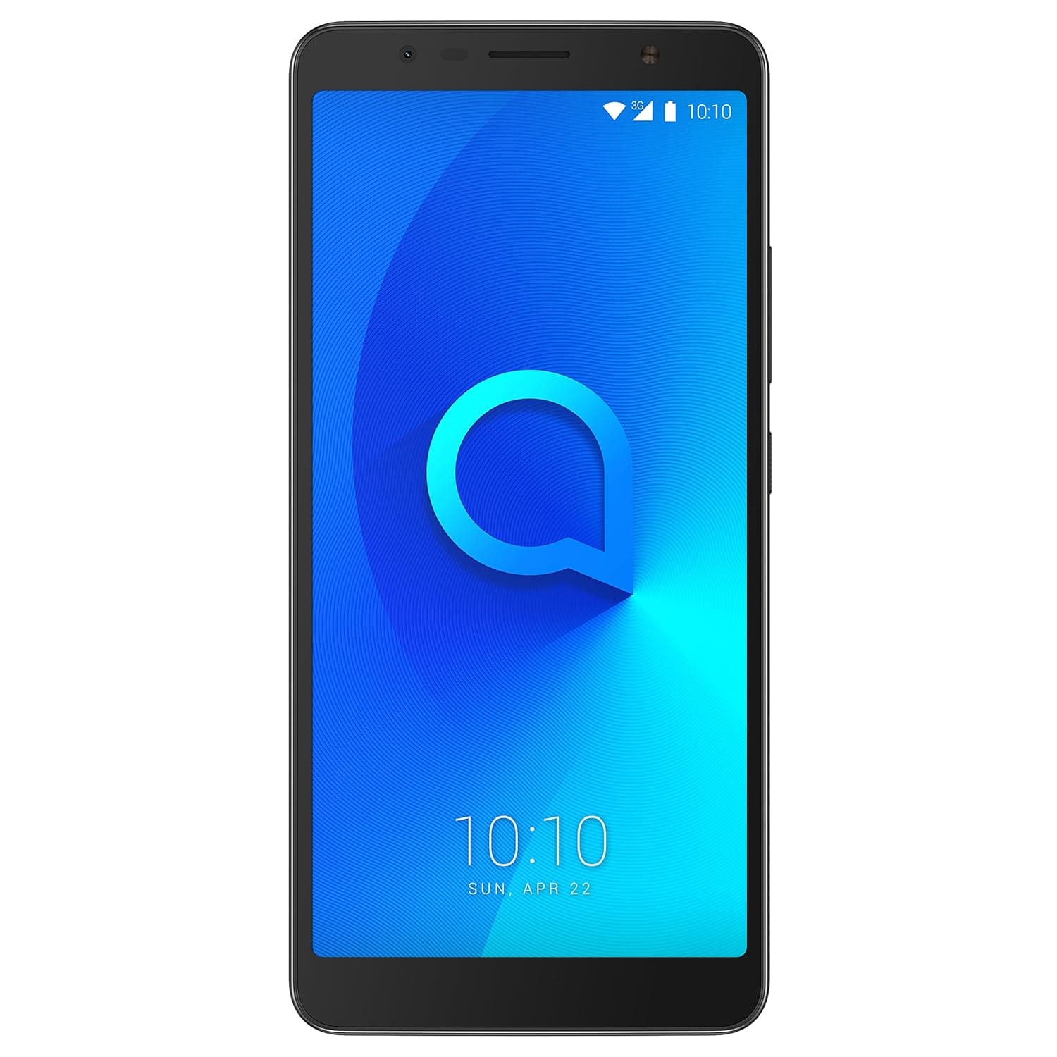 Alcatel 3C Dual-SIM 16GB ROM + 1GB RAM (GSM Only | No CDMA) Factory Unlocked 4G/LTE Smartphone (Black) - International Version