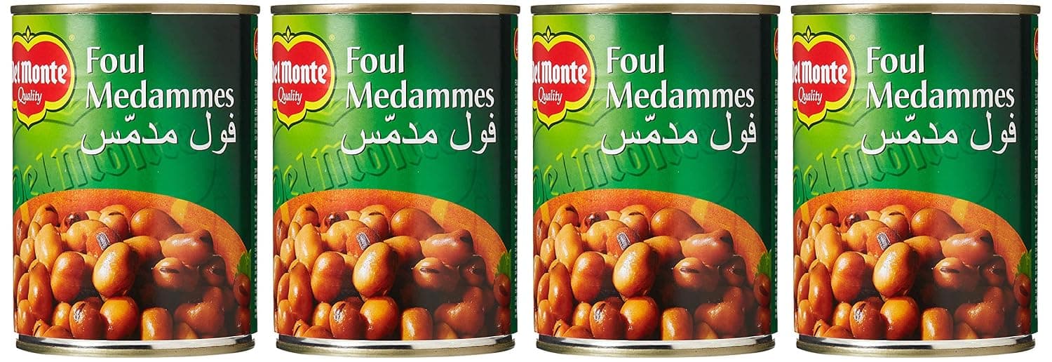 Del Monte Foul Medammas Canned, 400 gms - (Pack of 4)