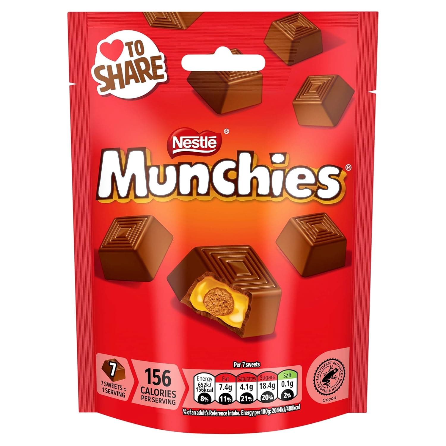 NESTLE MUNCHIES POUCH 104G