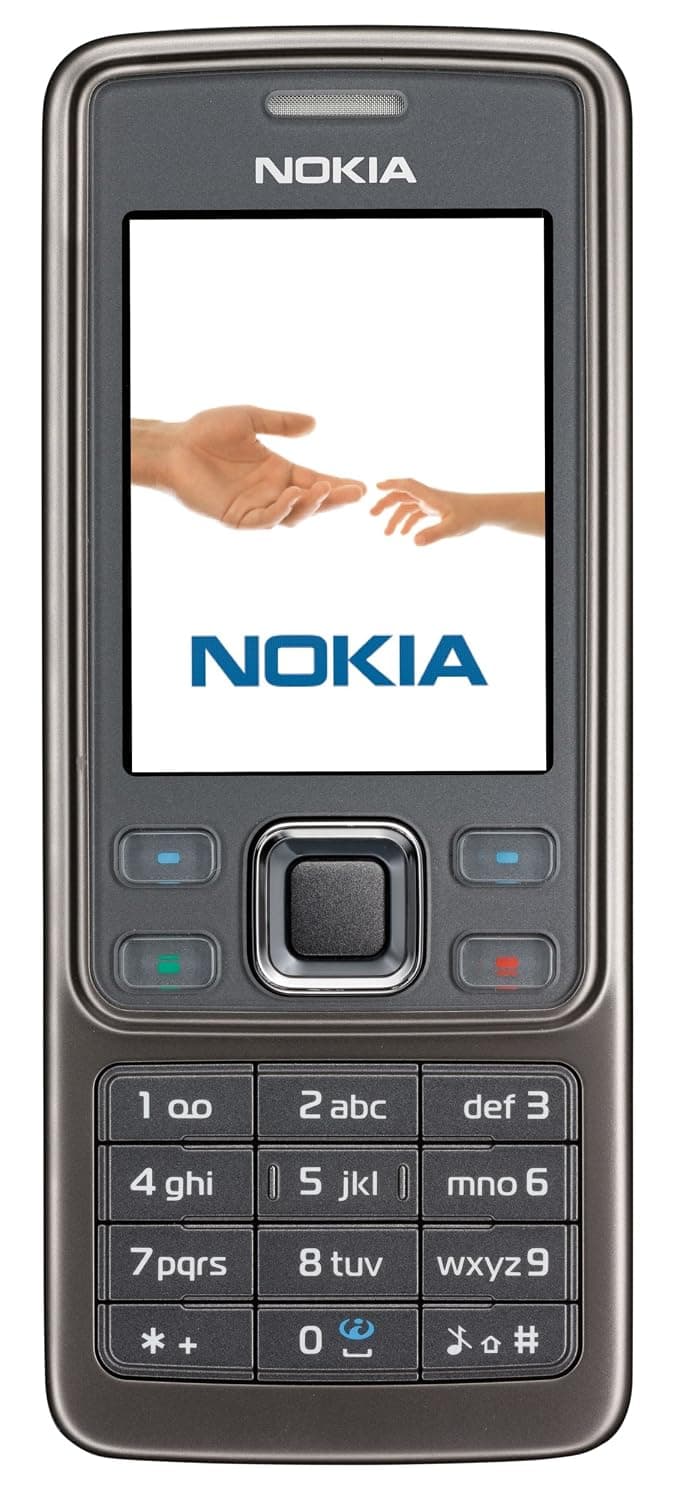 Nokia 6300 Single-SIM 7.8MB ROM (GSM Only | No CDMA) Factory Unlocked 2G GSM Cell-phone (White-Silver) - International Version