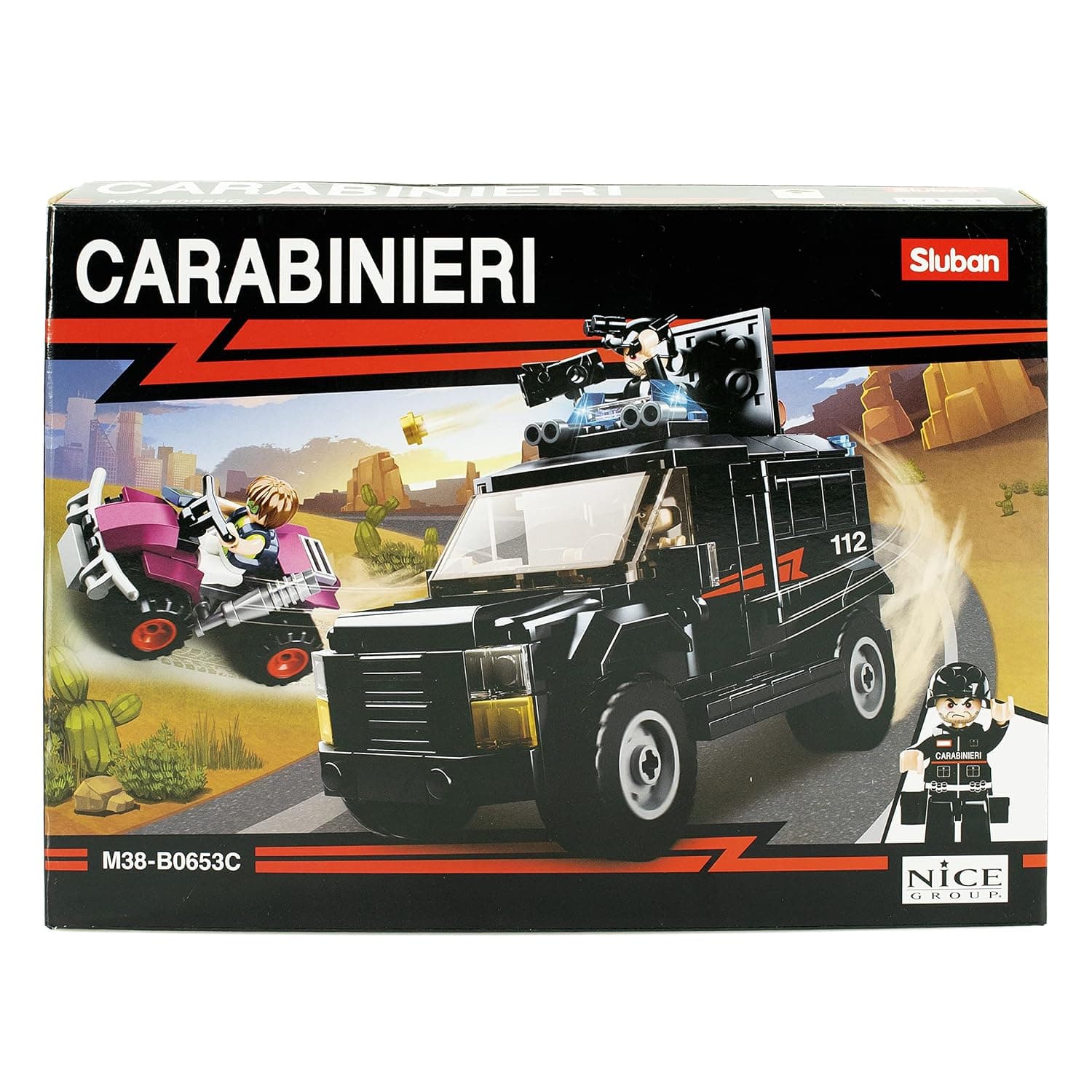Nice B0653 Carabinieri Constructions, Dark Blue