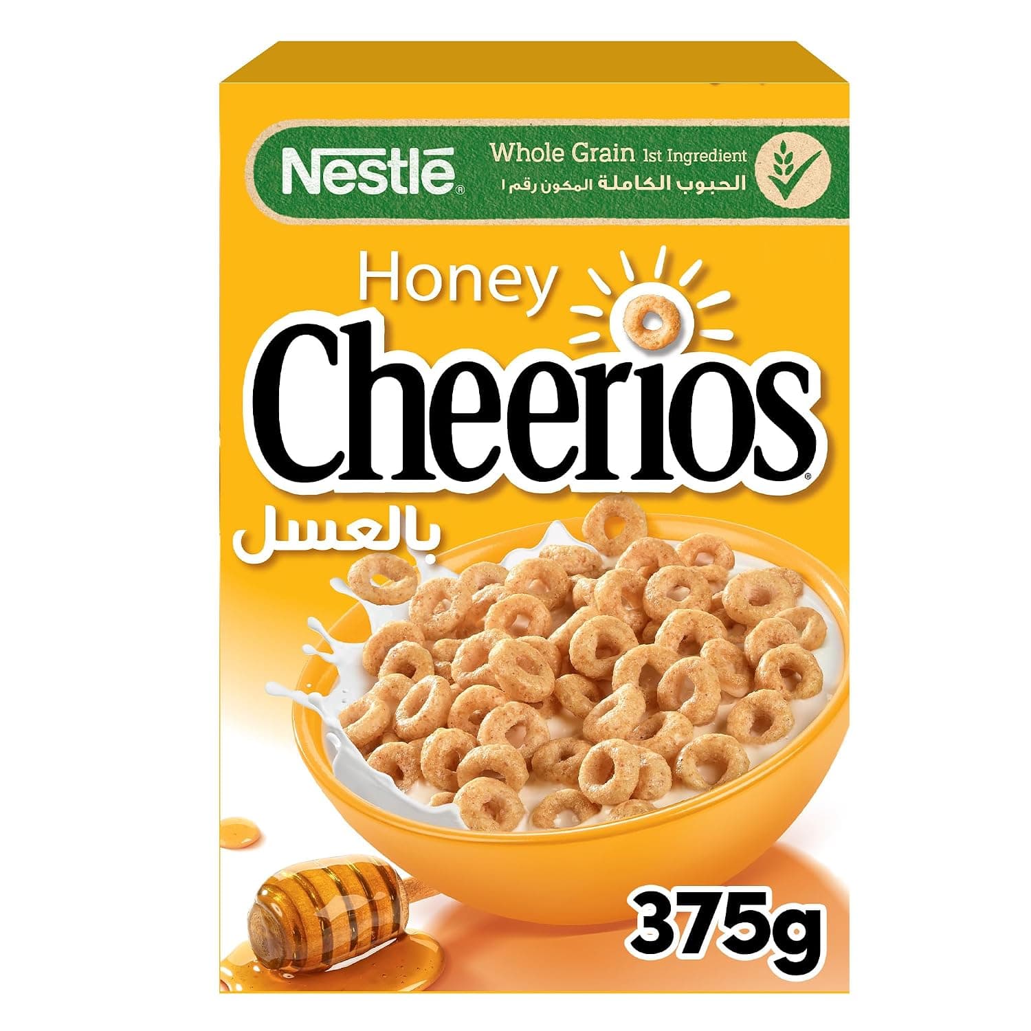 Nestle Honey Cheerios Breakfast Cereal box 375 gm