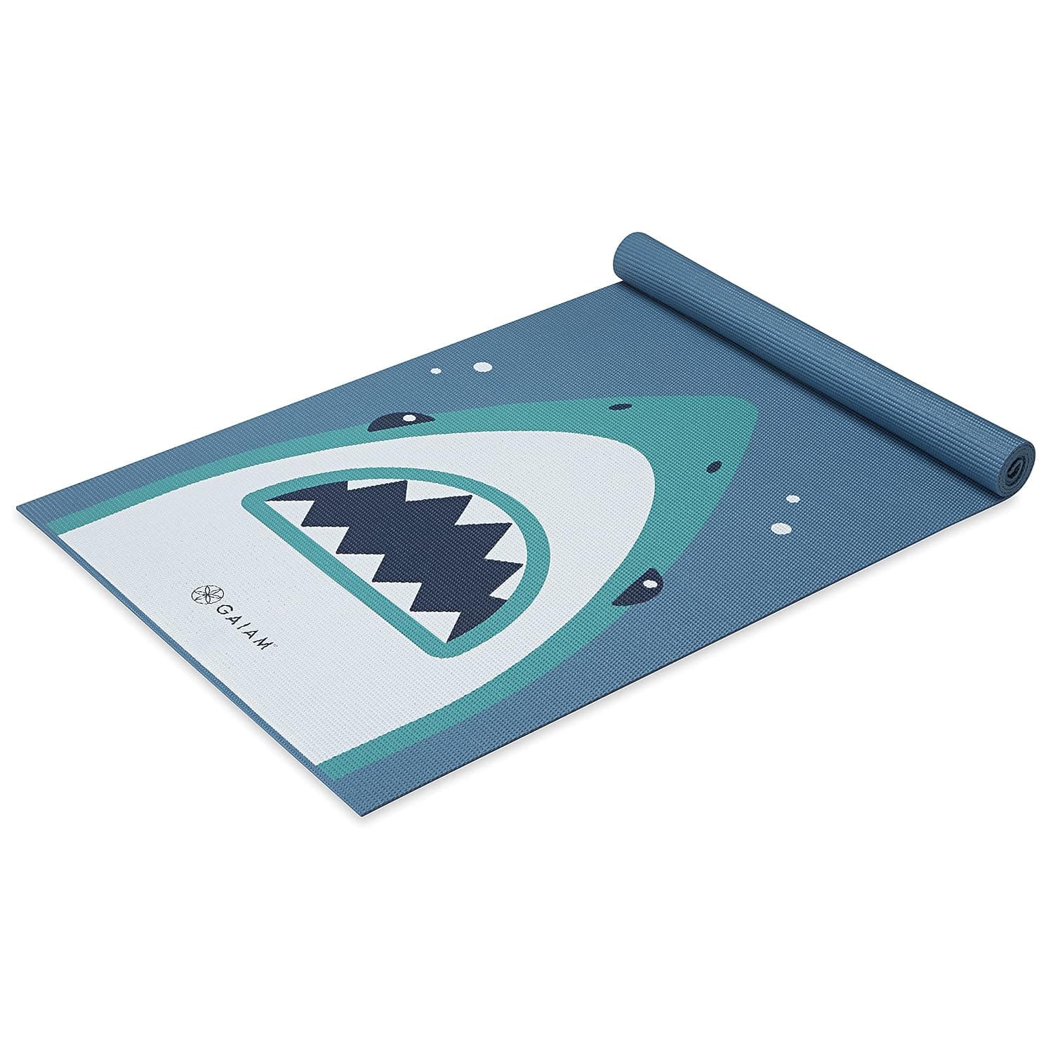 Gaiam Kids Yoga Mat Exercise Mat, Yoga for Kids with Fun Prints - Playtime for Babies, Active & Calm Toddlers and Young Children (60" L x 24" W x 3mm Thick)
