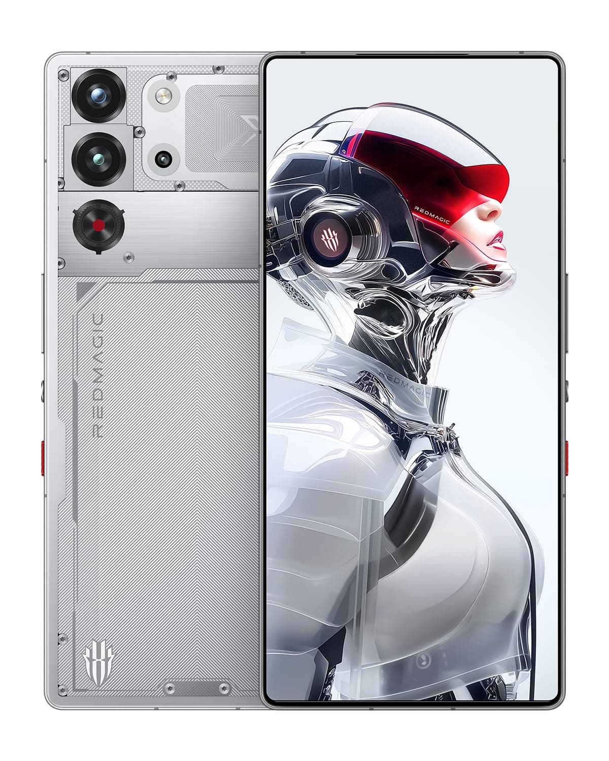 REDMAGIC Smartphone 10S Pro, 144Hz Gaming Phone, 5G Android, 24GB RAM+1TB ROM, Snapdragon 8 Elite Leading Version, 6.85" 1.5K AMOLED Full Screen, 50MP Camera, Unlocked Mobile Phone Moonlight