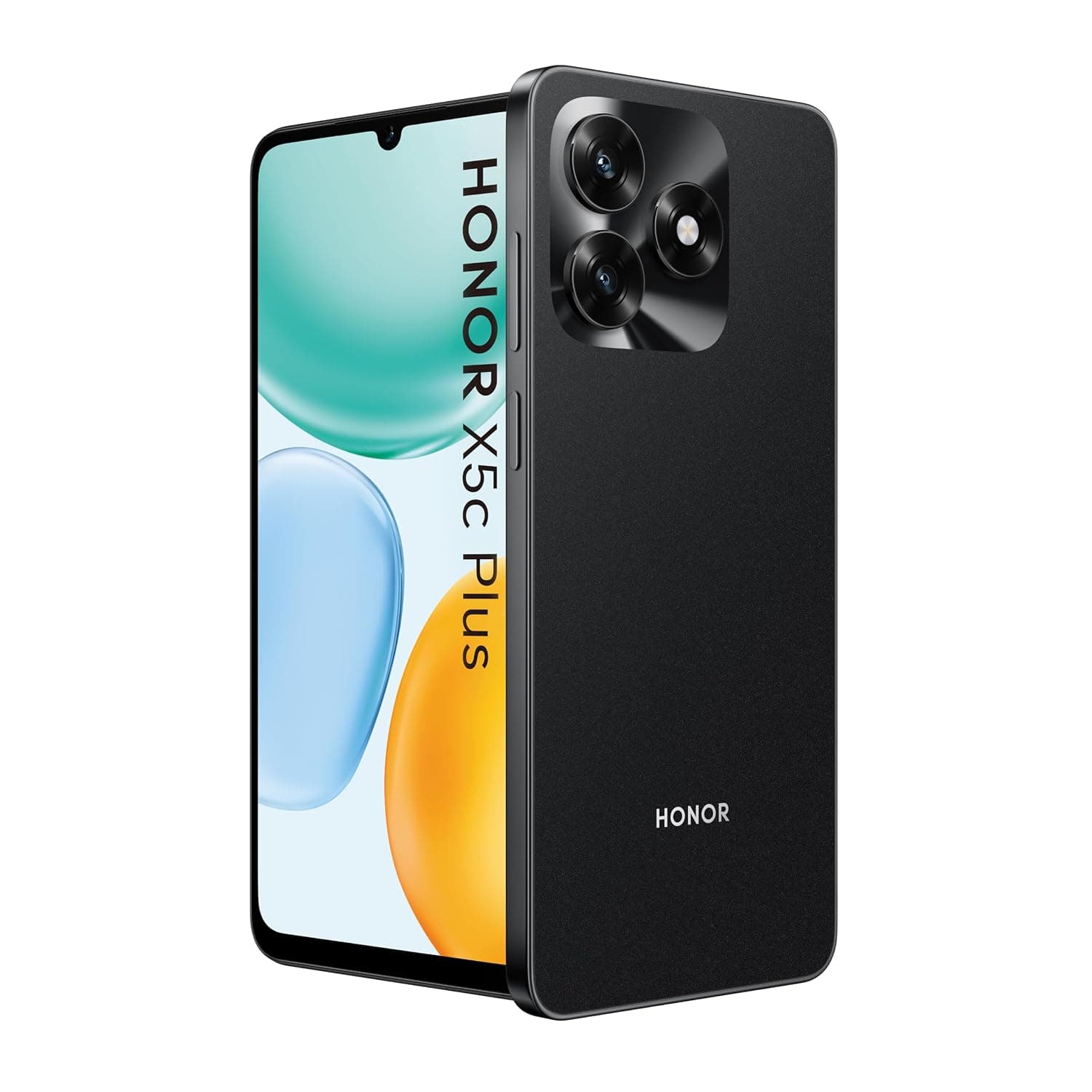 Honor X5c Plus Dual-SIM 256GB ROM + 4GB RAM (GSM Only | No CDMA) Factory Unlocked 4G/LTE Smartphone (Midnight Black) - International Version