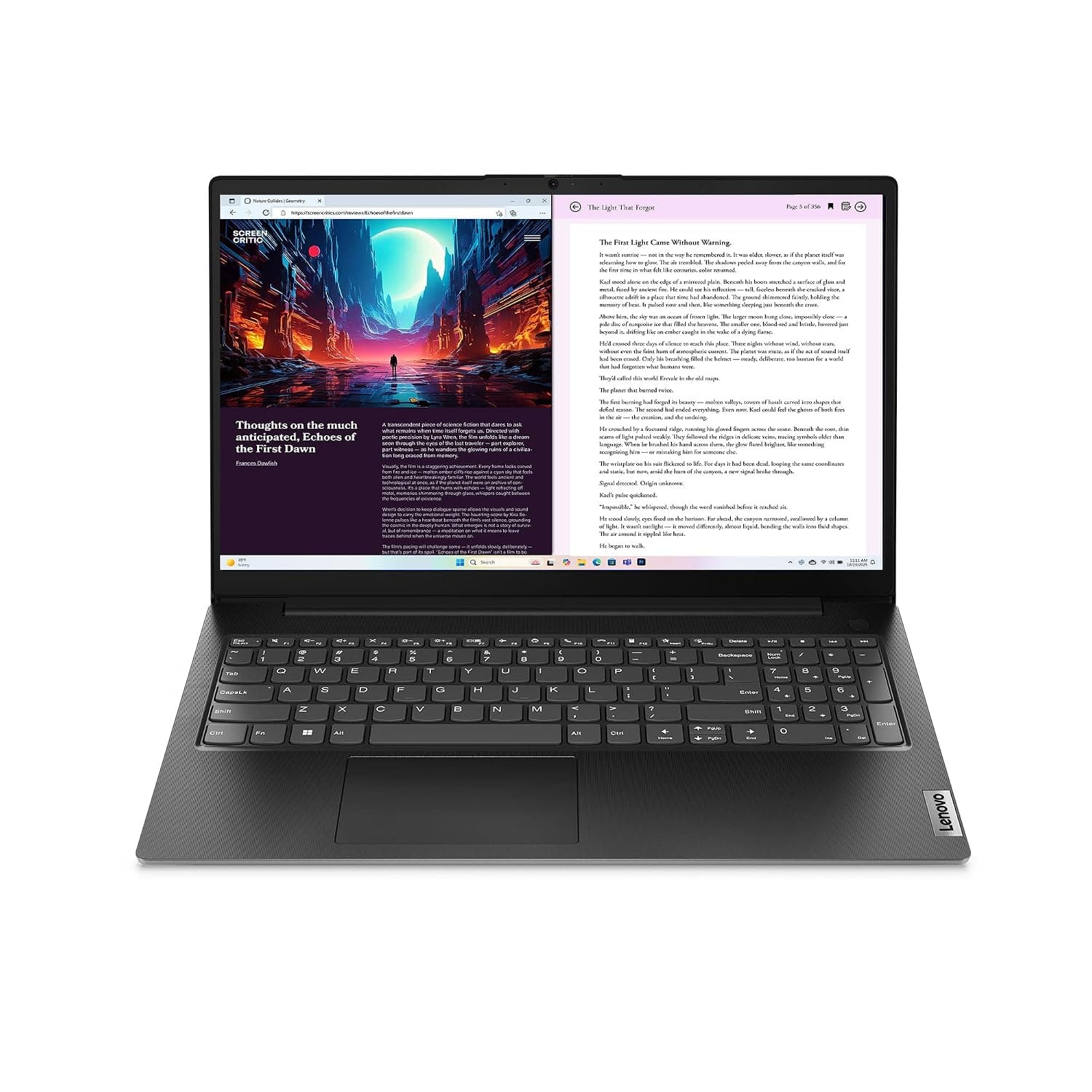 Lenovo - 2026-15.6" LCD FHD Display - 16GB Memory - 1TB Storage - AMD Ryzen 7 7730U - Business Black