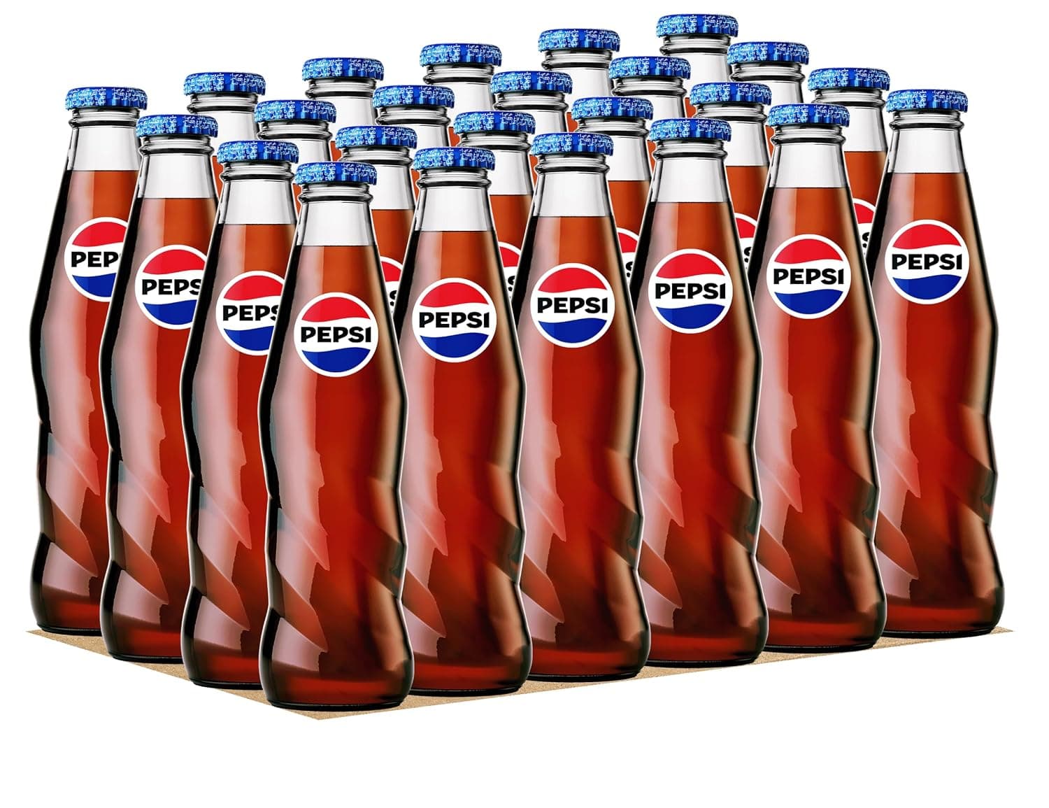 Pepsi Zero Glass Soft Drink, 24 x 245 ml