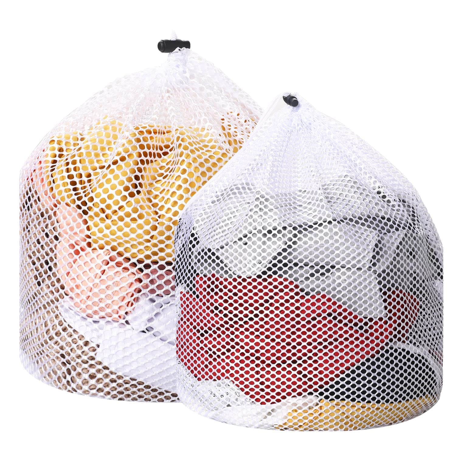 2 Packs Laundry Bags Mesh Wash Bags, Mesh Laundry Bag, Travel Laundry Bags, College Laundry Bag, Drawstring Design Wash Bags for Blouse