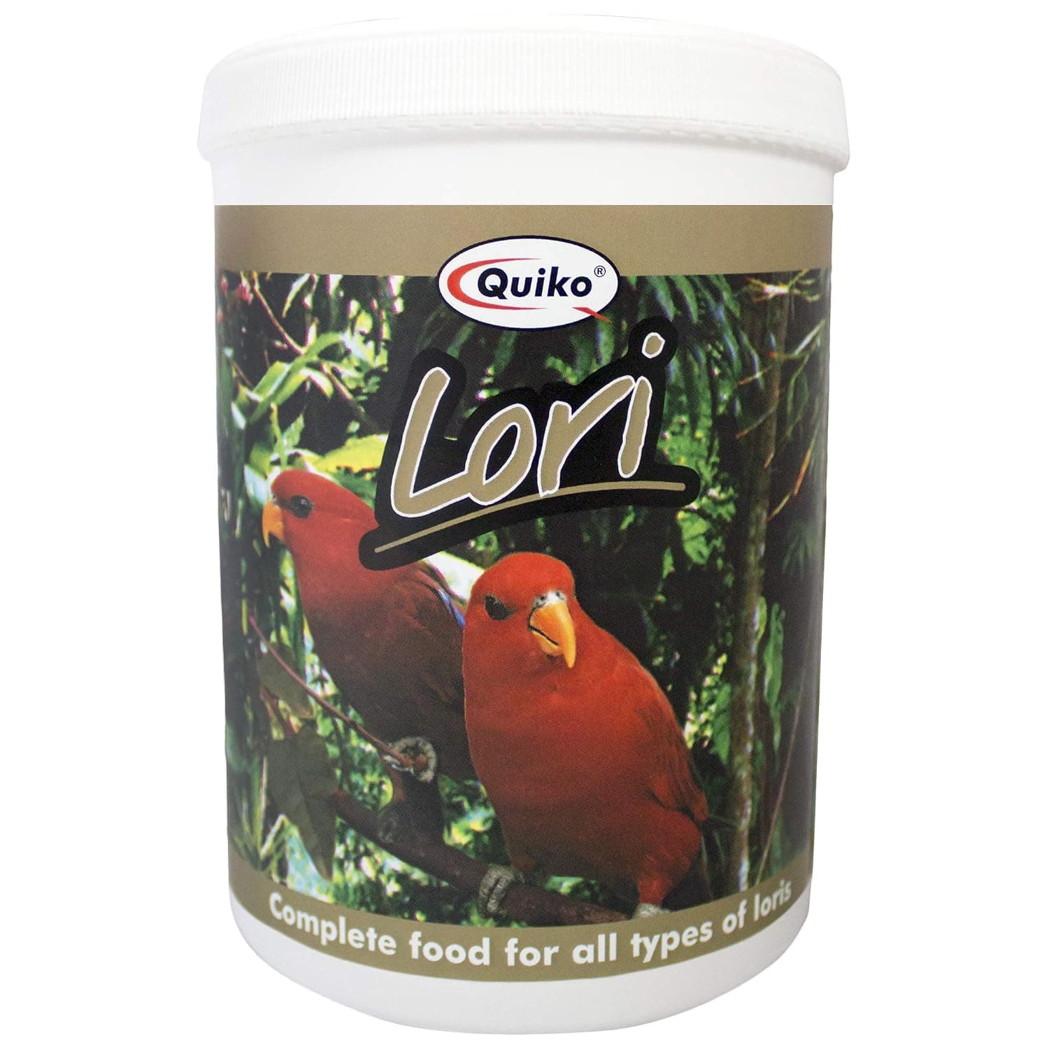 Quiko Lori - Complete Food For Nectar Eating Birds, 12.37 Ounce Recloseable Container