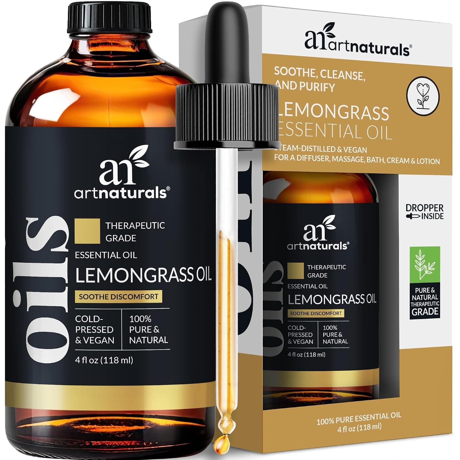 ArtNaturals Lemongrass Essential Oil, 4 fl oz
