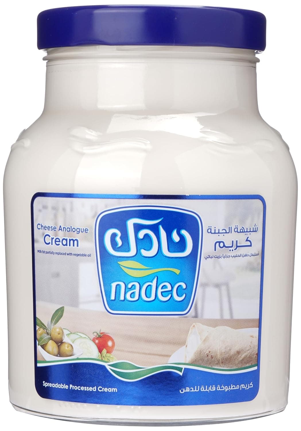 Nadec Cream Cheese Jar, 900 G