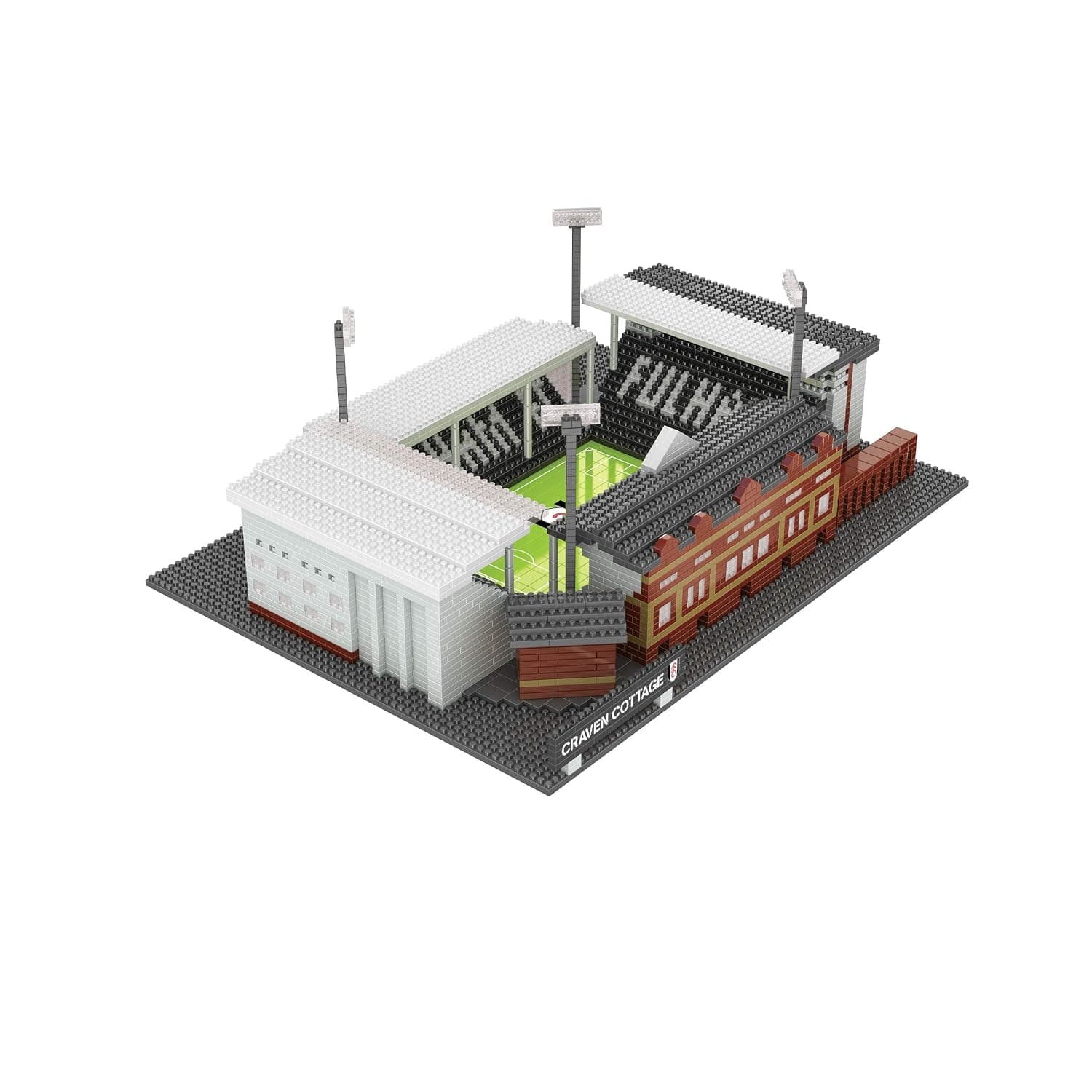 FOCO Championship Football Fulham Craven Cottage BRXLZ Stadium Construction Building Toy 3D Premier League One