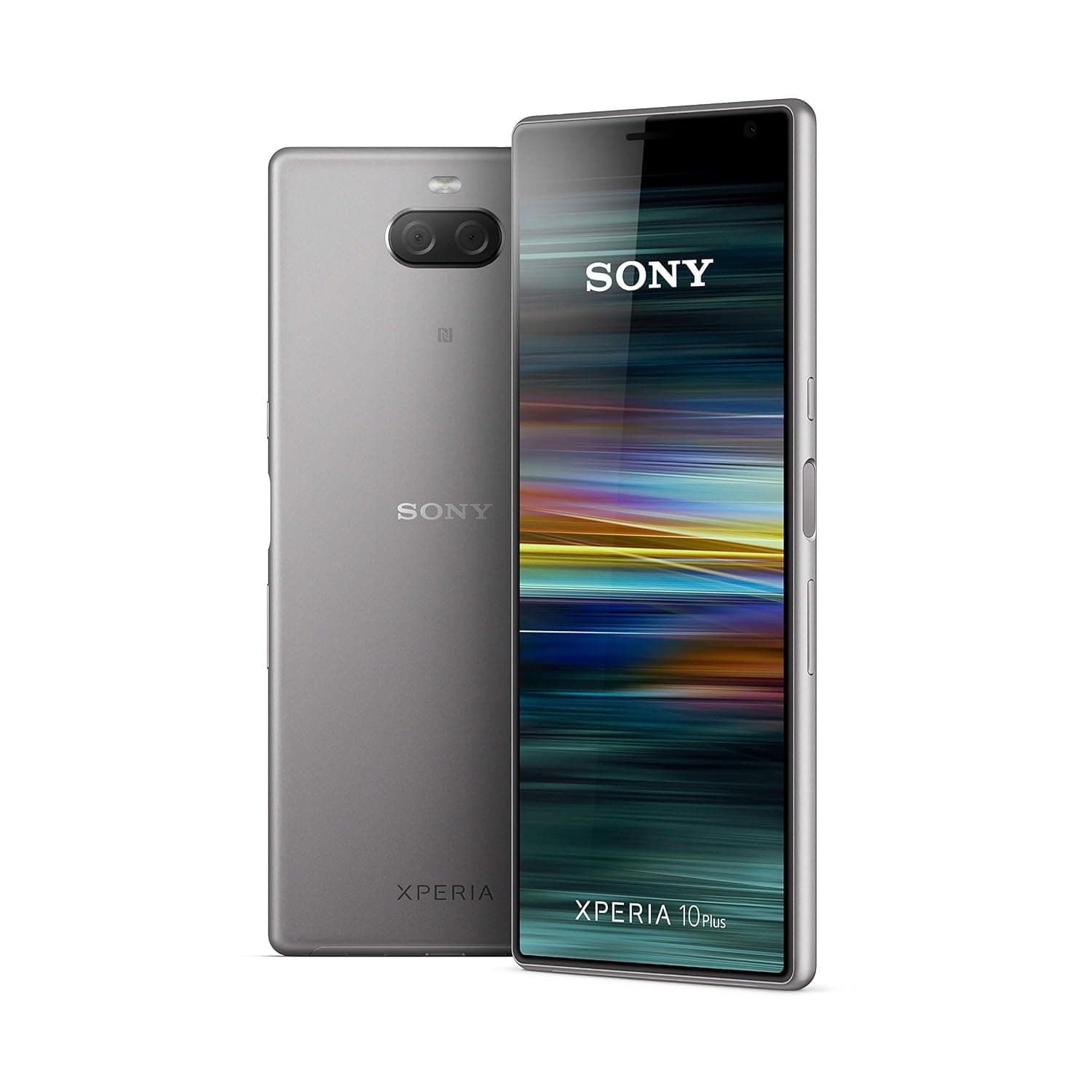 Sony Xperia 10 Plus Dual-SIM 64GB ROM + 4GB RAM (GSM Only | No CDMA) Factory Unlocked 4G/LTE Smartphone (Silver) - International Version