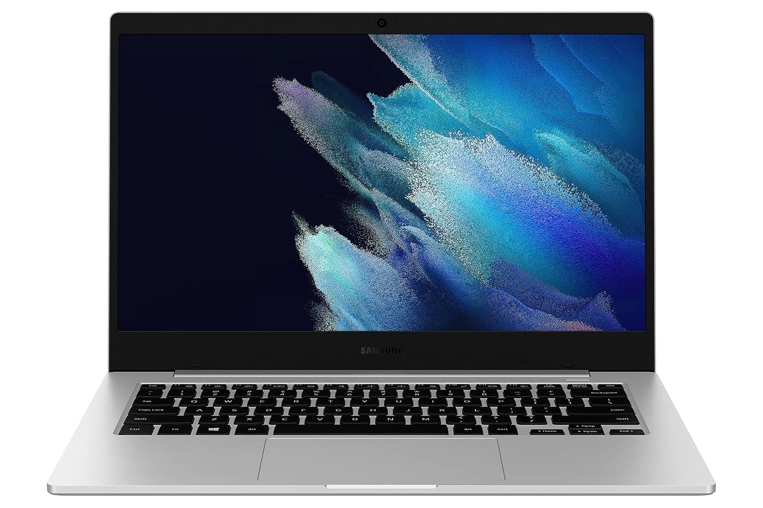 SAMSUNG Galaxy Book Go 14in LTE Laptop with 8GB RAM 128GB Storage (Mystic Silver, UK Version)