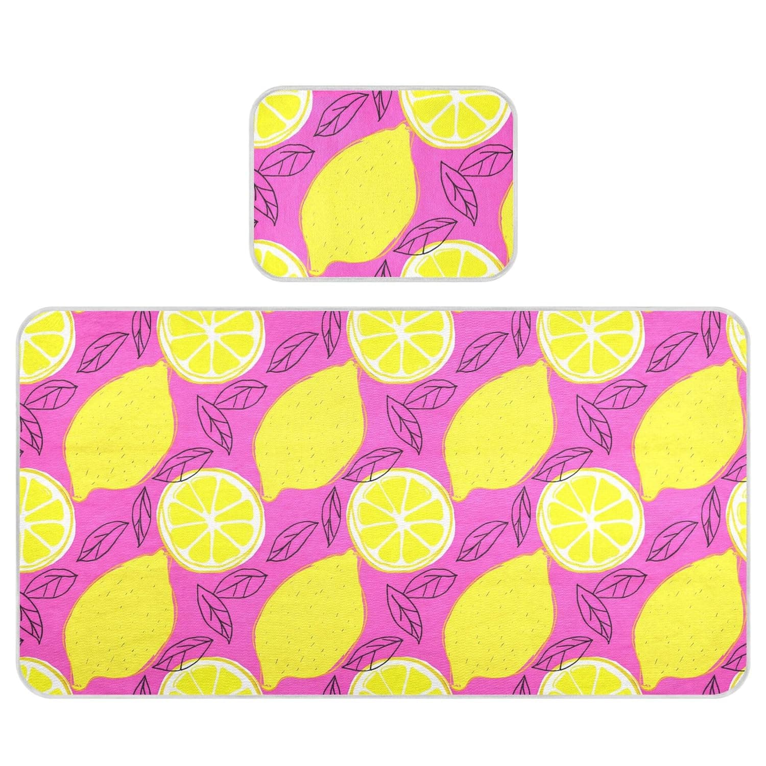 Lemons Baby Cooling Mattress Pad, Soft & Breathable Cooling Mat Keep Baby Cool in Summer 28x52 in, Nursery Essential