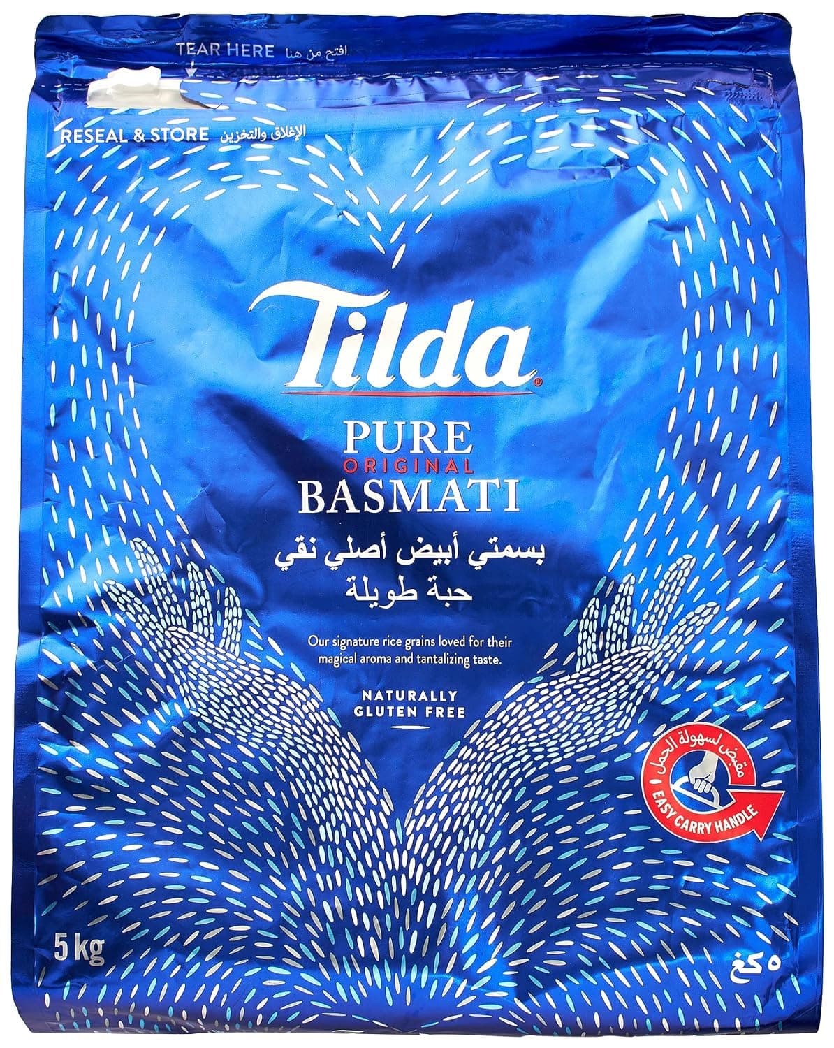 Tilda Pure Basmati Rice, 5kg (White)