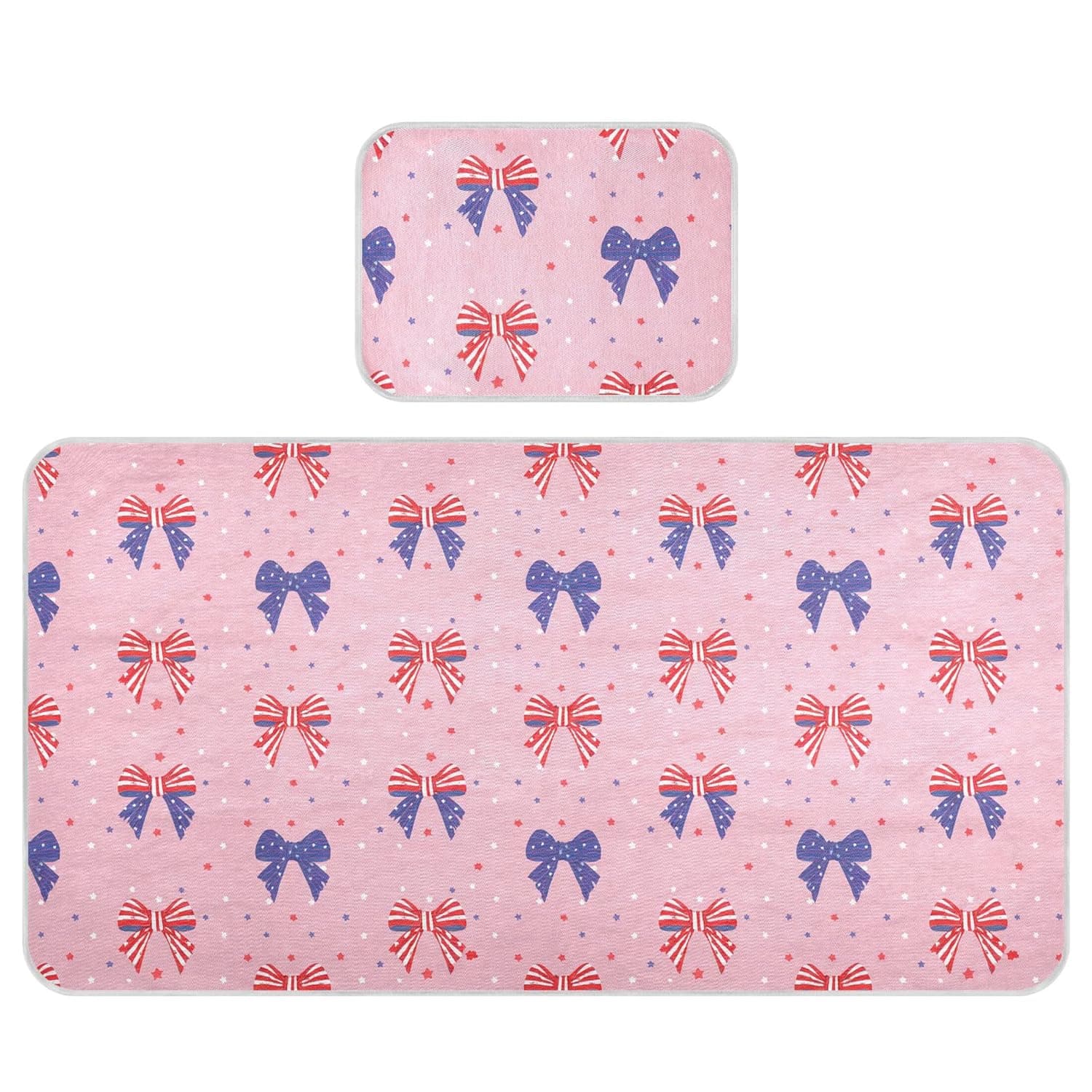 USA Bows Baby Cooling Mattress Pad, Soft & Breathable Cooling Mat Keep Baby Cool in Summer 28x52 in, Nursery Essential